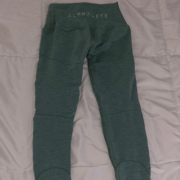 COPY - NWOT Alphalete OG Revival Leggings Jade Gr… - Picture 3 of 5